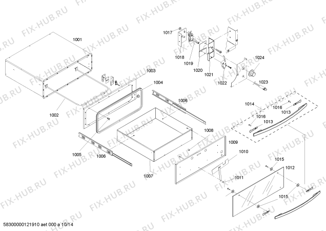 Схема №6 SEC272BW с изображением Ручка для плиты (духовки) Bosch 00641345