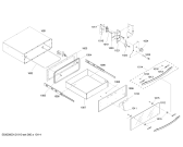Схема №6 SEMW302BB с изображением Декоративная рамка для электропечи Bosch 00242005