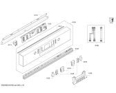 Схема №3 SMI84M25EU Exclusiv, SilencePlus с изображением Передняя панель для посудомоечной машины Bosch 00709704