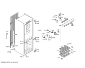 Схема №1 3KE1820A с изображением Панель для холодильника Bosch 00446193