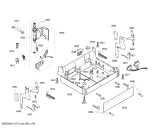 Схема №1 SGU69T05EU с изображением Передняя панель для электропосудомоечной машины Bosch 00445530