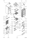 Схема №1 ARM 255 с изображением Обрамление полки для холодильной камеры Whirlpool 481946678188