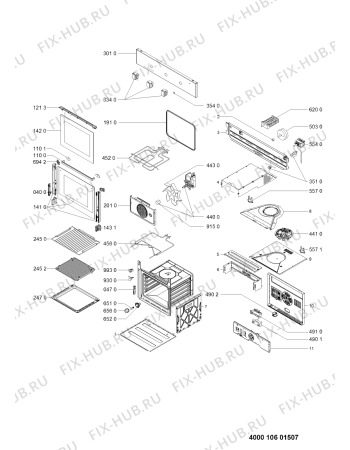 Схема №1 AKP215NB (F091062) с изображением Инструкция по эксплуатации для плиты (духовки) Indesit C00371660