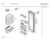 Схема №1 KDRMX461GB ML381 с изображением Дверь для холодильника Bosch 00238553