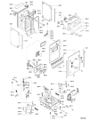 Схема №1 ADP 529 WS с изображением Рукоятка для электропосудомоечной машины Whirlpool 481245371075