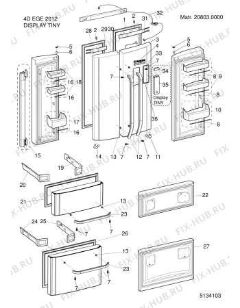 Схема №1 KSN19A2IN (F093937) с изображением Блок управления для холодильника Indesit C00387813