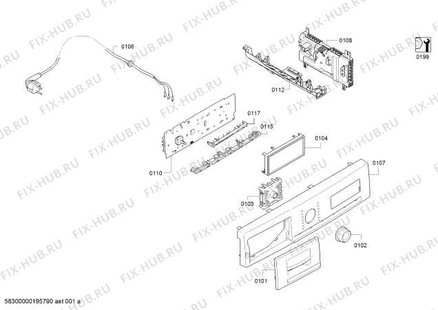 Схема №2 WT47W560NL iQ700 selfCleaning condenser с изображением Ручка для сушилки Siemens 12006101