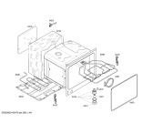 Схема №1 B1442N0GB с изображением Панель управления для духового шкафа Bosch 00440505