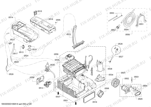 Схема №1 WTY88710EE HomeProfessional SelfCleaning Condenser с изображением Дисплейный модуль запрограммирован для электросушки Bosch 00638574