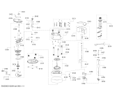 Схема №1 CE7150 Duetto Creme с изображением Винт для кофеварки (кофемашины) Bosch 00617966