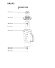 Схема №2 QB309838/900 с изображением Мини-ручка для кухонного комбайна Krups MS-651021