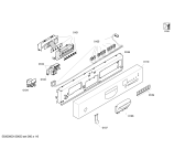 Схема №1 SE2VIA8 508138 с изображением Столешница для посудомоечной машины Bosch 00214353