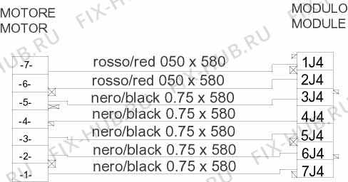 Большое фото - Электропроводка для стиралки Indesit C00266862 в гипермаркете Fix-Hub