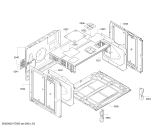 Схема №1 HEG73U150 Bosch с изображением Ручка переключателя для электропечи Bosch 00629017