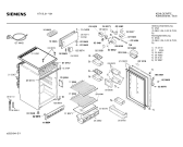 Схема №1 KT15L31 с изображением Дверь для холодильной камеры Siemens 00213371