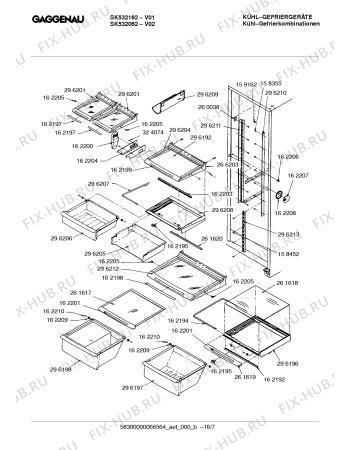 Схема №5 SK532162 с изображением Поднос для холодильника Bosch 00296186