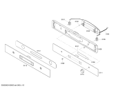 Схема №2 HBN5032AUC с изображением Стеклянная полка для холодильника Bosch 00445262