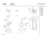 Схема №2 KSV2962 с изображением Панель управления для холодильника Bosch 00356467