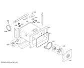 Схема №2 HBC34DE54 BOSCH EXCLUSIV с изображением Панель управления для плиты (духовки) Bosch 00705514