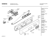 Схема №2 SE24A661EU Extraklasse с изображением Передняя панель для посудомойки Siemens 00369582