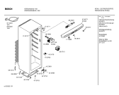 Схема №1 KS30R423GB с изображением Дверь для холодильника Bosch 00240528