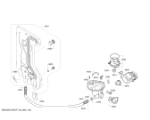 Схема №1 SMU50E35AU с изображением Панель управления для электропосудомоечной машины Bosch 00705375