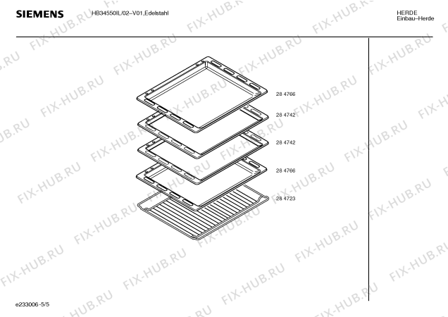 Схема №1 HB34550IL с изображением Панель управления для плиты (духовки) Siemens 00355067