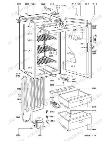 Схема №1 GKI 9051/3 с изображением Накопитель Whirlpool 481251148167