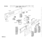 Схема №1 0722044322 V449 с изображением Клавиатура для стиралки Bosch 00050267