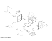 Схема №3 FN122K13SC COCINA COLDEX PREZIOSA BL L50 220V с изображением Декоративная панель для электропечи Bosch 00681737