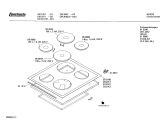 Схема №1 CM2005 с изображением Варочная панель для электропечи Bosch 00203167