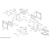 Схема №5 SOH25G2S0N с изображением Цокольная панель для плиты (духовки) Bosch 00701605
