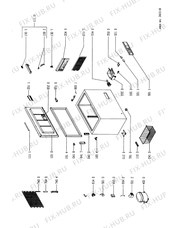 Схема №1 CCO 330 ECO OS115V с изображением Фитинг для холодильника Whirlpool 481946279755