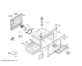 Схема №2 HSV744026N с изображением Столешница для электропечи Bosch 00247742