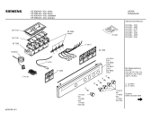 Схема №2 HE16024 с изображением Панель управления для электропечи Siemens 00356740