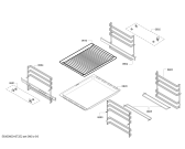 Схема №2 3HB539XI с изображением Фронтальное стекло для духового шкафа Bosch 00688360