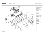 Схема №4 SE28260 с изображением Передняя панель для электропосудомоечной машины Siemens 00357532
