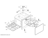 Схема №2 B15M42N2 с изображением Панель управления для электропечи Bosch 00671494