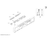 Схема №2 SN65M031GB с изображением Передняя панель для посудомоечной машины Siemens 00705024