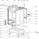 Схема №3 C336T (703011, A6031.12) с изображением Обшивка Gorenje 703794