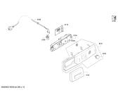 Схема №1 WTW86560AU с изображением Панель управления для сушильной машины Bosch 00677745