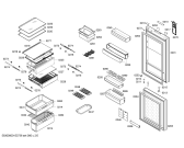 Схема №2 KGN57S70NE с изображением Дверь для холодильника Bosch 00710224