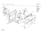 Схема №4 0730302698 GS215/1 с изображением Передняя панель для посудомойки Bosch 00113006