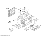 Схема №2 HSV44D020F с изображением Столешница для электропечи Bosch 00243864