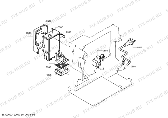 Схема №3 TK69009GB Surpresso S75 с изображением Канистра для электрокофеварки Siemens 00643207