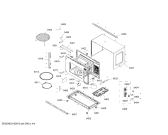 Схема №2 HMT72G654 с изображением Панель управления для свч печи Bosch 12012749