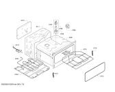 Схема №1 U15E42N0GB с изображением Панель управления для электропечи Bosch 00675067