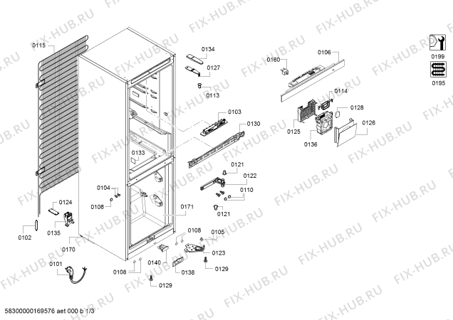 Схема №2 KG49EAW30 с изображением Стеклянный поддон для холодильной камеры Siemens 00705978