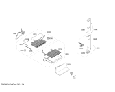 Схема №1 K5891X4RU с изображением Вентиляционный канал для холодильника Bosch 00744933