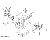 Схема №2 HCE633120R с изображением Панель управления для электропечи Bosch 00702347